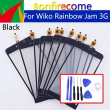 5," сенсорный экран для Wiko rainbow Jam 3g Сенсорная панель дигитайзер стекло без сменные детали для ЖК-экрана