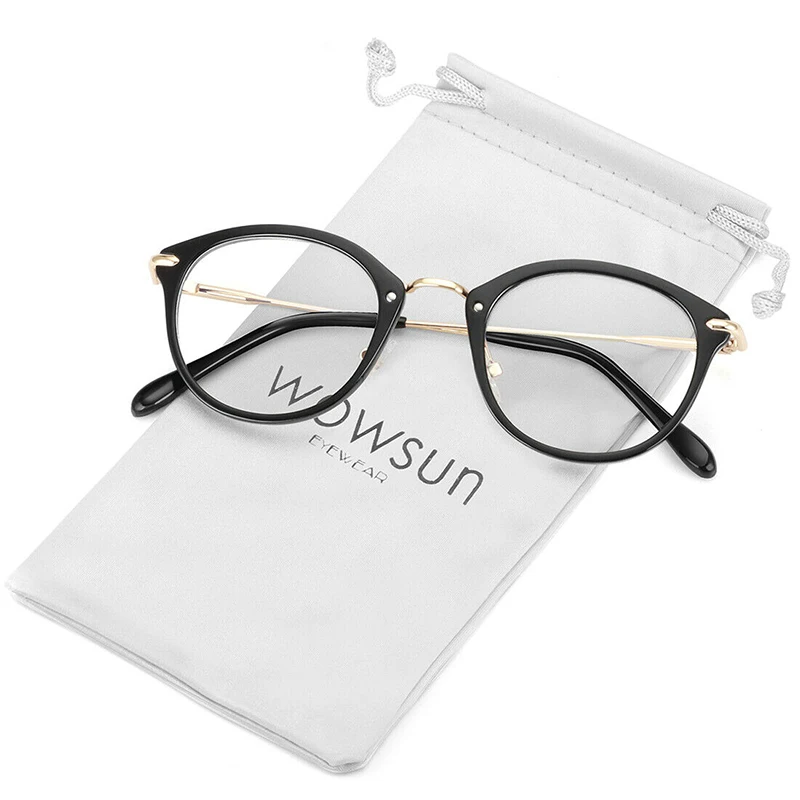 WOWSUN, синий светильник, блокирующие очки для чтения, женские прозрачные линзы, очки для компьютера, дизайнерские оптические оправы A216