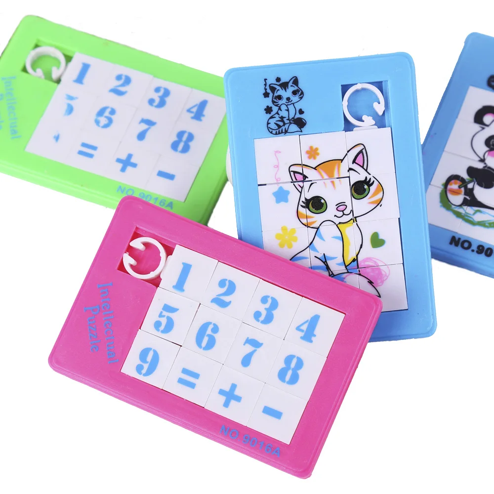 Дети палец съемные формы животных математическое число 3D моделирование