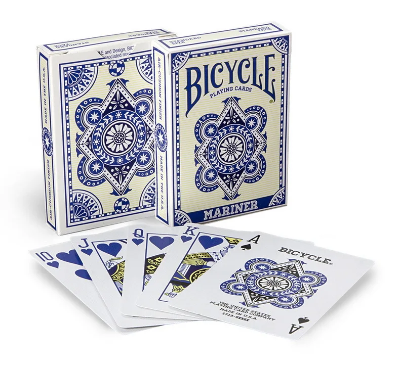 Велосипед Mariner Стандартный покер игральные карты красный или синий новая колода магический реквизит фокусы для профессионального волшебника - Цвет: Blue