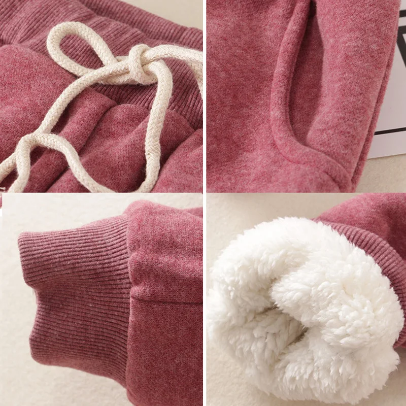 Бархатные спортивные брюки 2020 зимние плотные женские штаны для бега спортзала