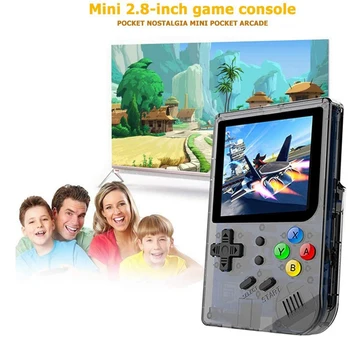 

POWKIDDY Game Console ,Q60 Handheld Game Console Built-in 169 Classic Games Pocket Game Player