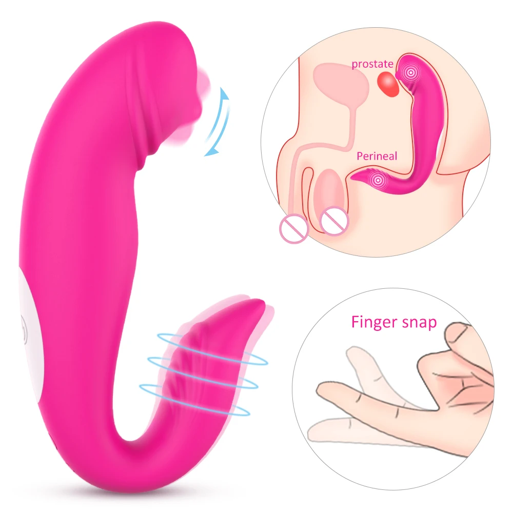 Two-point stimulation Couple sharing vibrator Vagina Balls Sex Toys For Men Women Waterproof Couple Sharing Vibrators