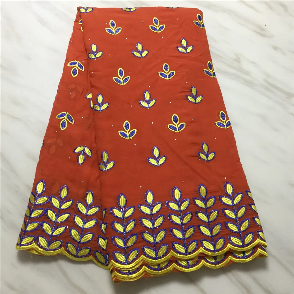

Nigerian Lace fabrics 2019 African Swiss Voile Lace High Quality Swiss Voile Lace in Switzerland For Wedding Dress Red