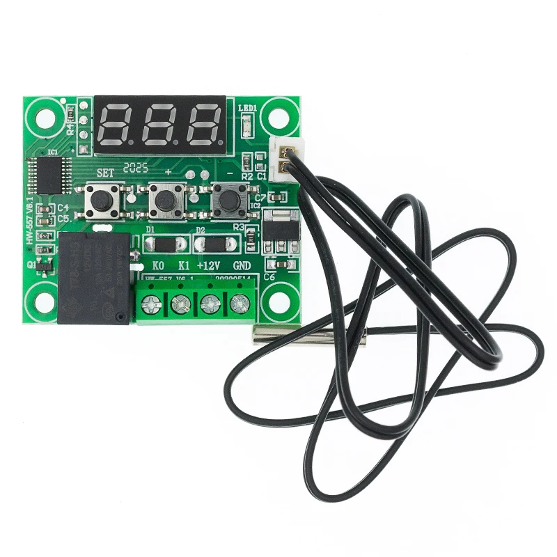 1 шт. W1209 синий/красный светильник DC 12V температура отопления охлаждения термостат