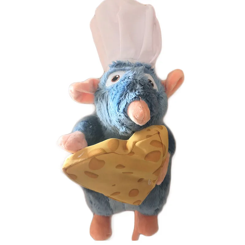 40 см мышь Remy плюшевая игрушка с сыром мягкие набивные животные детские игрушки