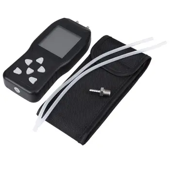 

1pcs High-Precision Digital Manometer Air Pressure Gauge Meter Barometers Differential Pressure Tester Detector Without Battery