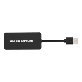 

Live Stream Portable Recorder Box 1080P HD Broadcast UVC Game Easy Install Converter Video Capture Card HDMI to USB