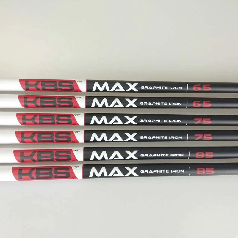 Новый KBS MAX 65 75 85 утюги для гольфа графитовый Вал 10 шт пакетный заказ