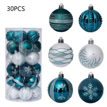 

30pcs Christmas Ball Baubles Decoration Xmas Tree Hanging Ornament Wedding Party