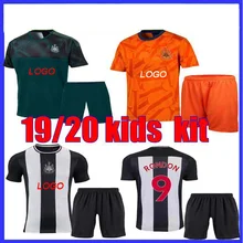 Футбольная Футболка с ньюкаслем для детей, для дома, 3, для детей, комплект для детей, Футбольная Футболка с Кенди, Джерси с ньюкаслем