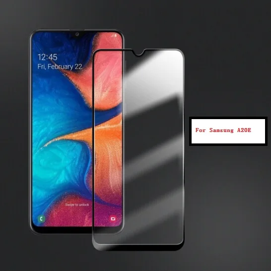 3D полное покрытие 9H закаленное стекло для Samsung A10E A20E Защитное экрана | Мобильные