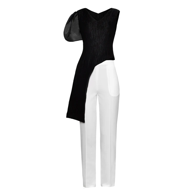 GetSpring женская блузка с коротким рукавом женские блузки буффами на рукавах Ретро