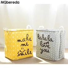 Новая креативная большая хлопковая корзина для хранения коробка балка пол мусор корзина для хранения игрушек нулевая корзина с крышкой для стирки Корзина