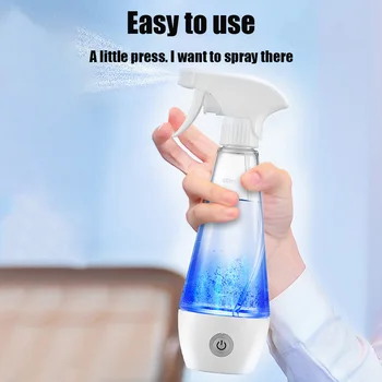 

USB 300ml Acid Water Making Machine Portable Cleaner Spray Bottle Household Cleaning Tool