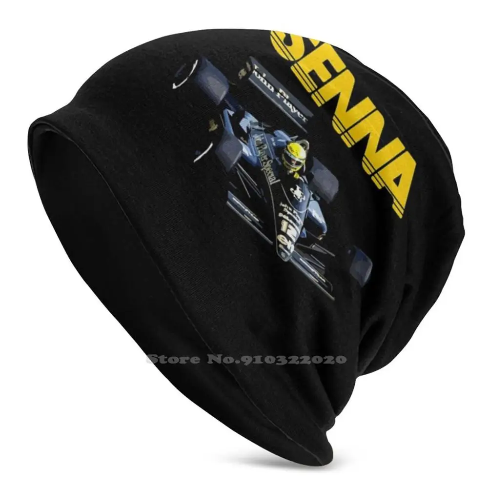 Ayrton Senna 97T John Player Lily Skullies & Berretti Autunno Inverno Cappello Caldo Senna Ayrton Ayrton Senna Racing Brasile Car