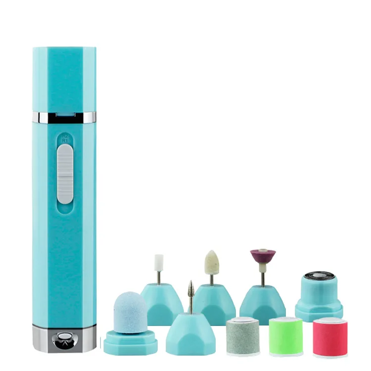 

New Style WOMEN'S Nail Scrubber Lady Shaver Battery-Powered Foot Massager Personal Care Electric Nail Piercing Device Manicure