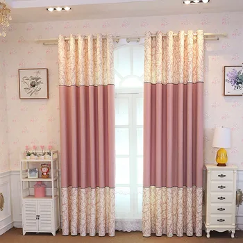 

New Modern European Stitched-out Shade Curtains for Living Dining Room Bedroom.
