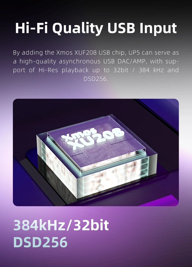 Shanling UP5 MQA Bluetooth USB DAC AMP 
