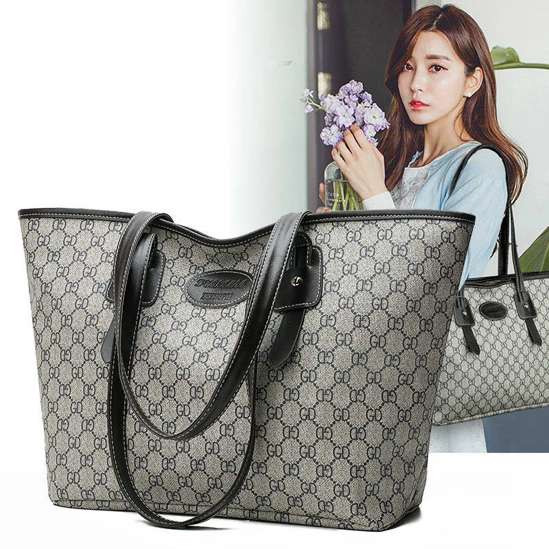 

New Style WOMEN'S Bag Single-shoulder Bag for Women Versatile Handbag Korean-style Large-Volume Tote Bag WOMEN'S Bag Nb012