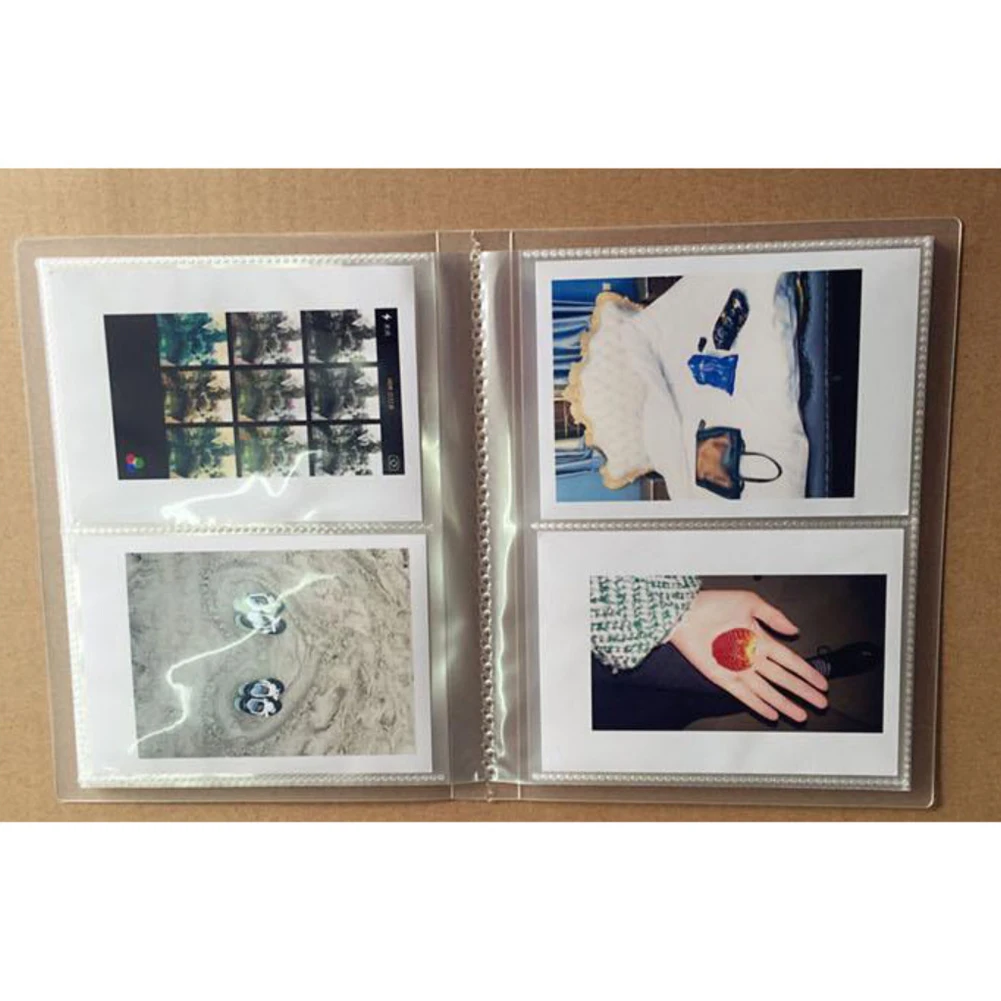 

20pcs/set 7inch Memory Protector Pocket Stamps Insert Pages Photo Album Handmade For Family Clear Scrapbook Home Storage DIY