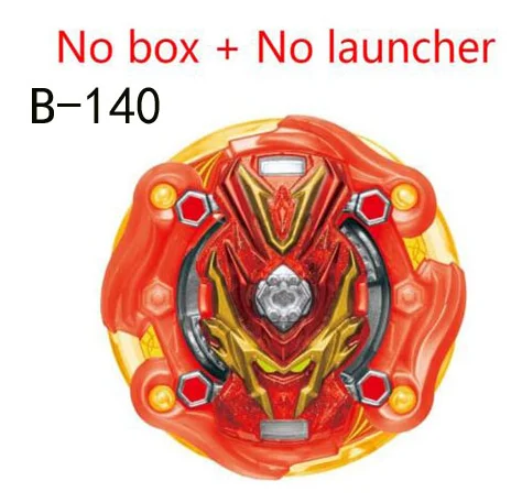 Забавный joy B-100 Bayblade burst стартер Bay Blade Лезвия Металл fusion beyblade с пусковым устройством высокая производительность battling top - Цвет: B140 No launcher