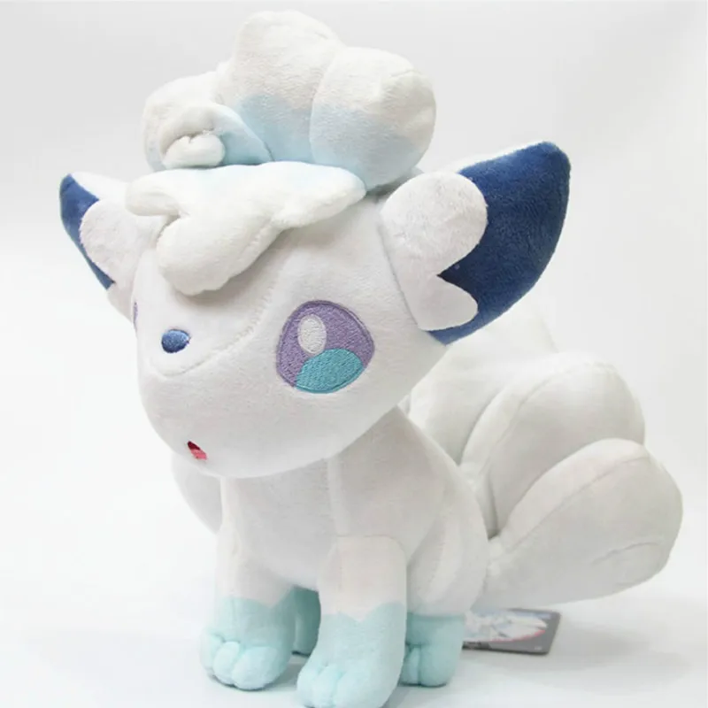 Takara Tomy Pokemon Ice Vulpix Plush Lovely Fox Toy Stuffed Dollsll Gifts for Childhood Hobby Collection
