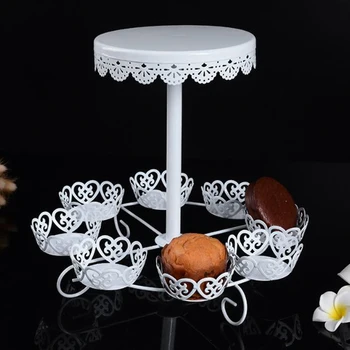 

Creative European Wedding Metal Iron Cake Rack / 12 Cup Cakes Rack / Wedding Birthday Party Dessert Cake Rack