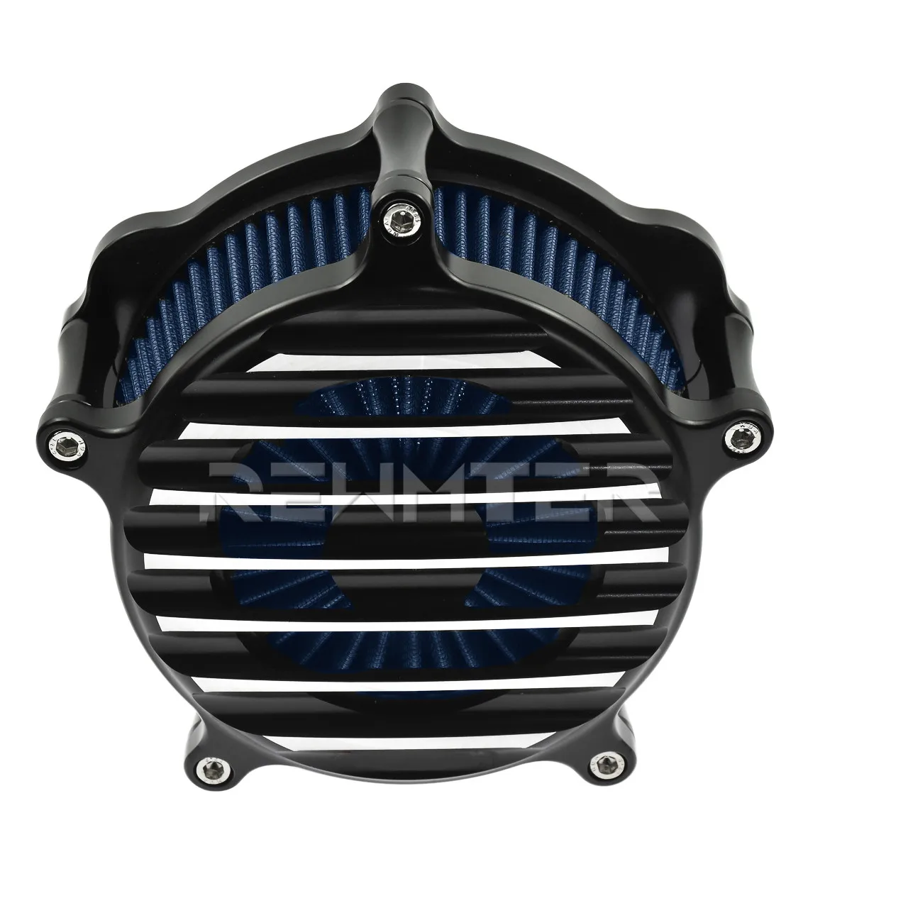 Blue Air Filter Мотоцикл воздушного фильтра, изготовленное на станках с ЧПУ воздухоочиститель Алюминий для XL1200 XL 883 72 48 2004 2005 - Цвет: Blue Air Filter