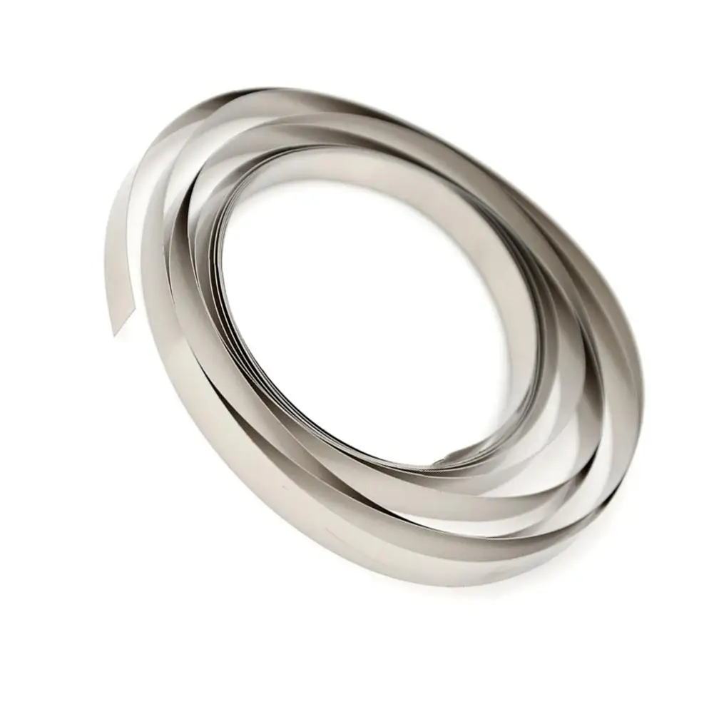 Никелевая пластина для литий ионных аккумуляторов 1 рулон 2 м 18650 Никелированная