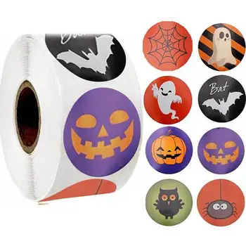 

Halloween Demon Kawaii Sticker Decoration Skateboard Luggage LaptopTape PVC Scrapbooking Halloween Stickers Handbook Sticker