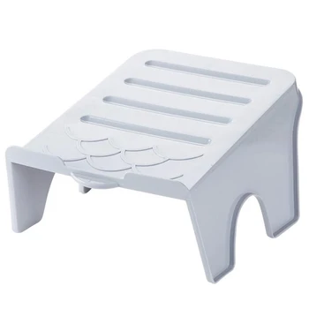 

4PCS/Set Shoe Shelf Shoe Holder Household Living Room Organizer Rack Plastic Shoe Slippers Storage Rack