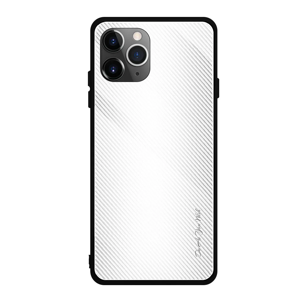 WL-6 Для iPhone 11 Pro MAX X XS XR закаленное стекло бизнес крутой цветной чехол для iPhone 7 8 Plus 6 6s цветные Чехлы Coque - Цвет: WL-6