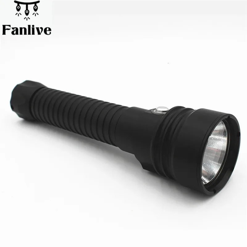 

Super XHP70 LEVOU Light 4000 Light Light Tactical Lantern 260 Underwater Diving Torch 100 M Test Water IPX8 LEVOU Free Air