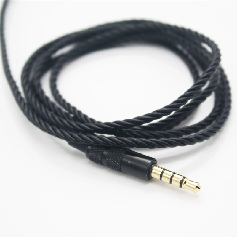 Гарнитура для наушников Удлинитель для мужчин и женщин стерео pull four strand twist line 3,5 male до 3,5 female 1m