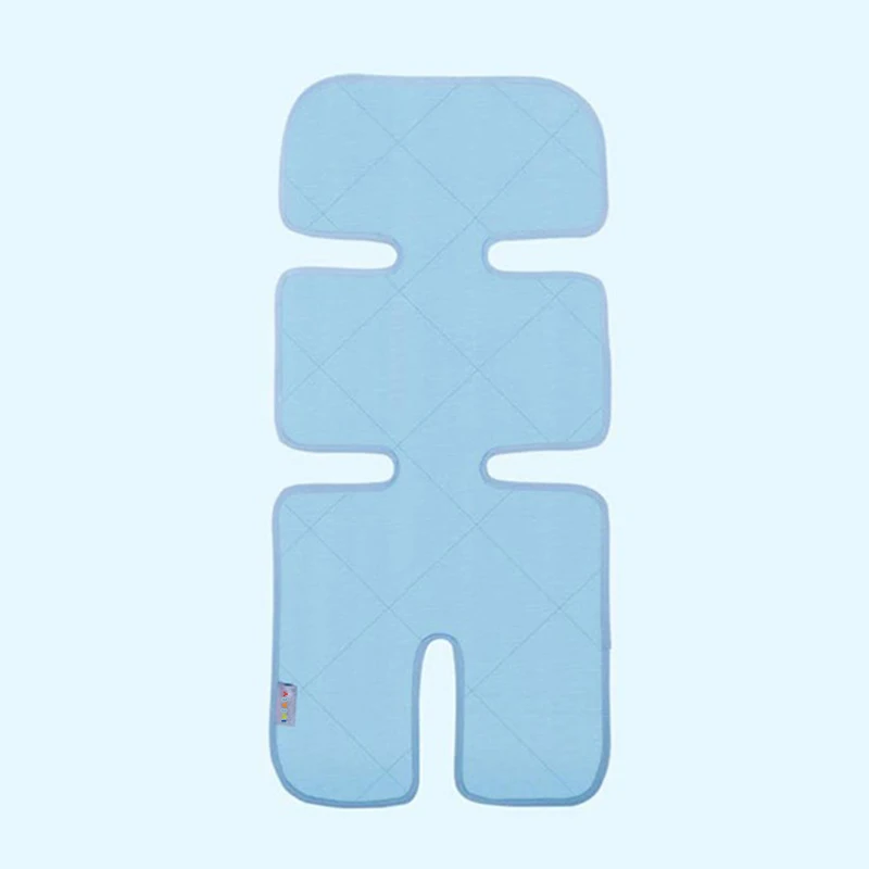 Blue IMBABY, Детские аксессуары, коляска, Автомобильная подушка для сиденья, дышащая подушка для сиденья, летняя классная подушка, Очаровательная коляска для новорожденных, детская коляска, машинная стирка - Цвет: Blue