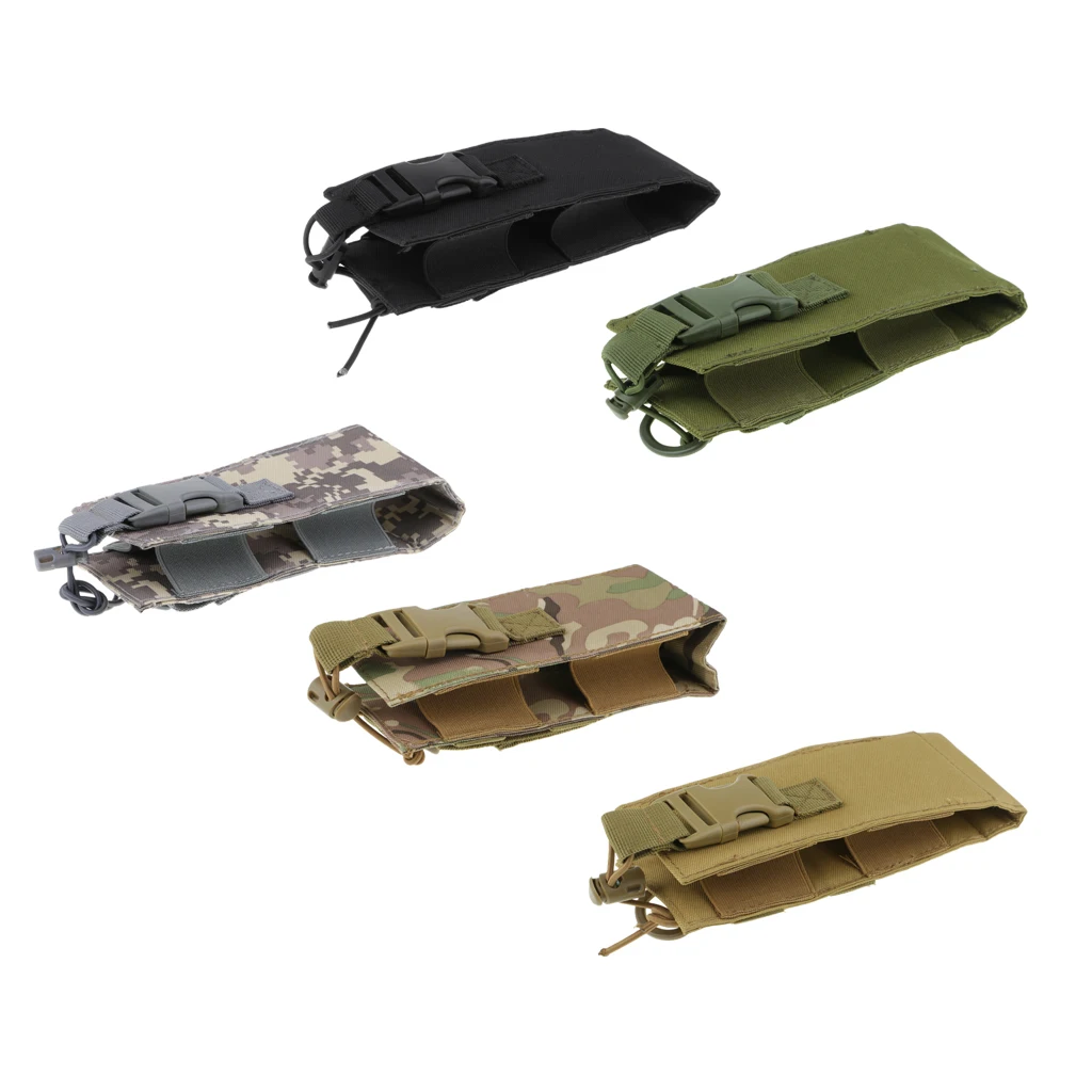 Walkie Talkie Holder Walkie Talkie Waist Pouch Radio Pouch Multi-purpose Bag Hunting Outdoor Pocket Military Carry Bag Holder