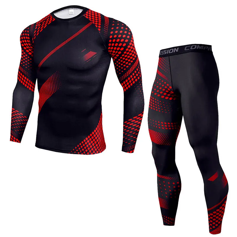 Men's Thermal Underwear For Men Male Thermo Camouflage Clothes Long Johns Set Tights Winter Compression Underwear Quick Dry thread female head pneumatic connector quick type coupler coupling connector fitting g1 4 male thread pneumatic