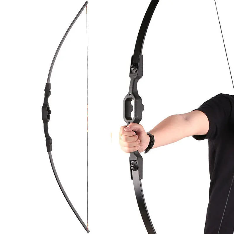 

2020 Archery Bow Hunting Straight Longbow for CS War Game Bow Left and Right Hand Bow for Youth Archery Hunting Outdoor Sports