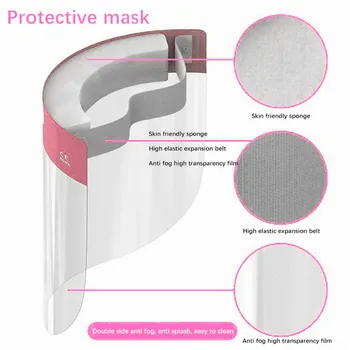 

5/20pcs Transparent Plastic Safety Faces Shields Screen Spare Visors For Head Mask Eye Faces Protection Dropshipping