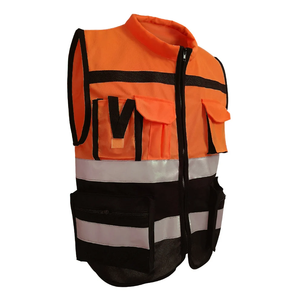 1 шт. светоотражающий жилет на молнии для велосипеда | Спорт и - Цена: 304,52 - 314,36 руб.