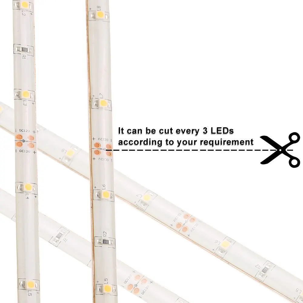 Intelligent индукционный шкаф светодиодные полосы лампы 1,2 м 2835smd DC12v переключатель датчика освещение для гардероба светодиодные полосы света для кровати