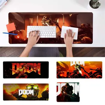 

MaiYaCa Quality DOOM Game Keyboards Mat Rubber Mouse Durable Desktop Mousepad Speed/Control Version Large Gaming Mouse Pad