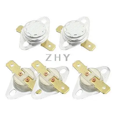 

5 x KSD301 Ceramic Temperature Temp Switch Thermostat 190C NC 10A 250V