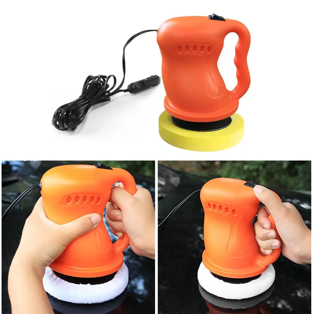 

12V 36W Waxing Polishing Machine Auto Paint Care Car Polisher Electric Waxer Tool Buffing Sanding Waxing Grinding Tools