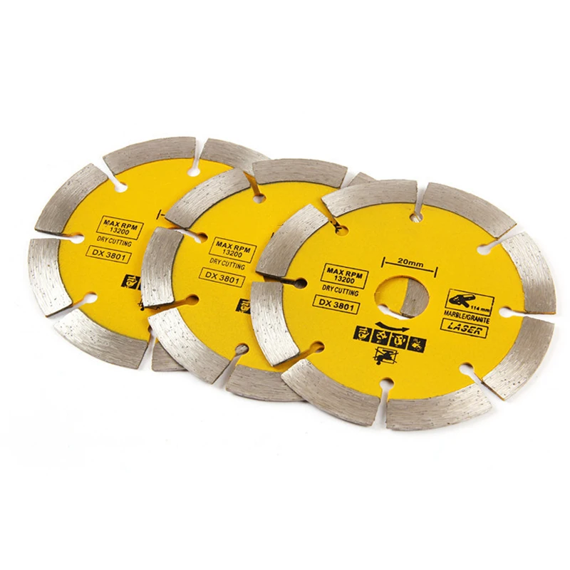 

1 Piece 110mm Diamond Saw Blades Marble Stone Cutting Piece Angle Grinding Machine Dedicated Cutter Saw Blades