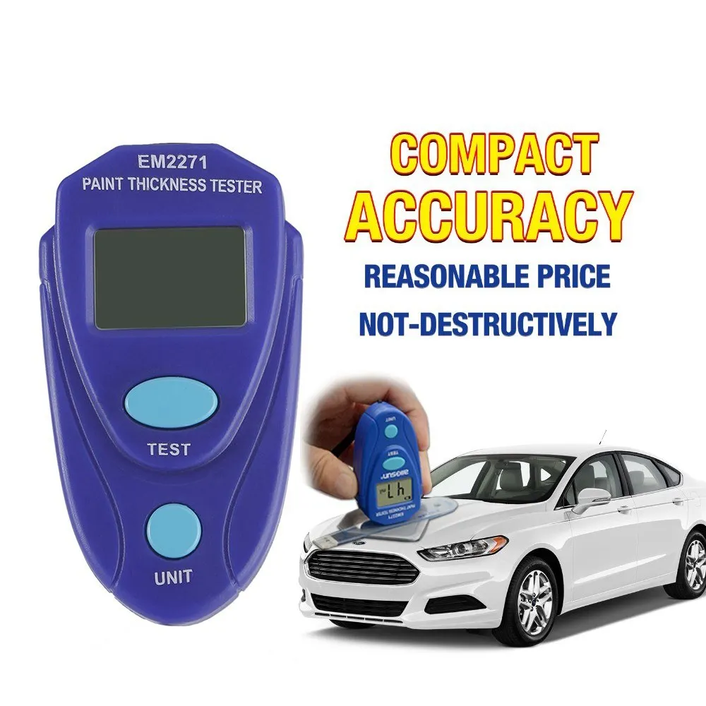Digital Painting Thickness Gauge Painting Lcd Display Car Paint Varnish