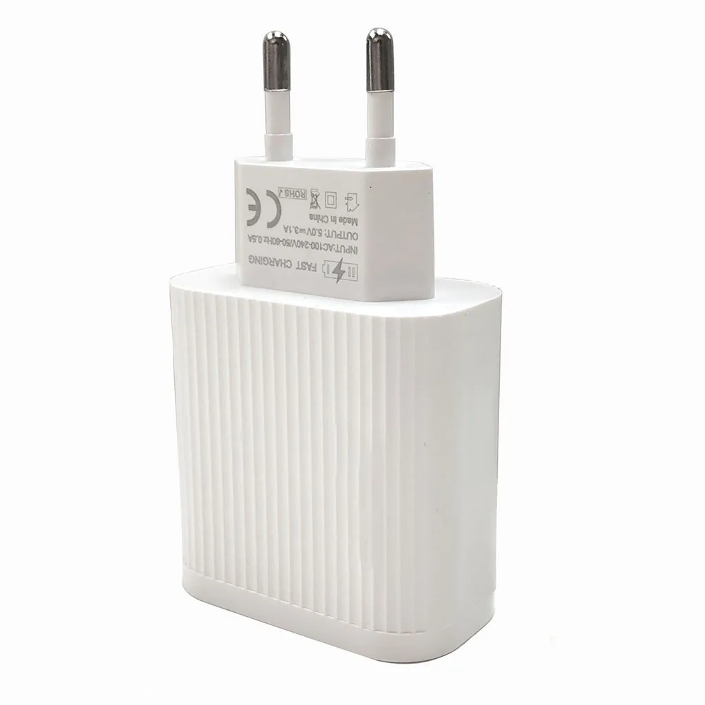 CARPRIE EU Plug Быстрая зарядка 3 порта QC 3,0 usb-хаб настенное зарядное устройство 3.5A дисплей питания для Apple samsung Android телефонов планшетов