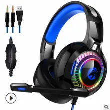 PS4 Игровые наушники 4D стерео RGB Marquee наушники гарнитура с микрофоном для нового Xbox One/ноутбука/ПК планшета геймера