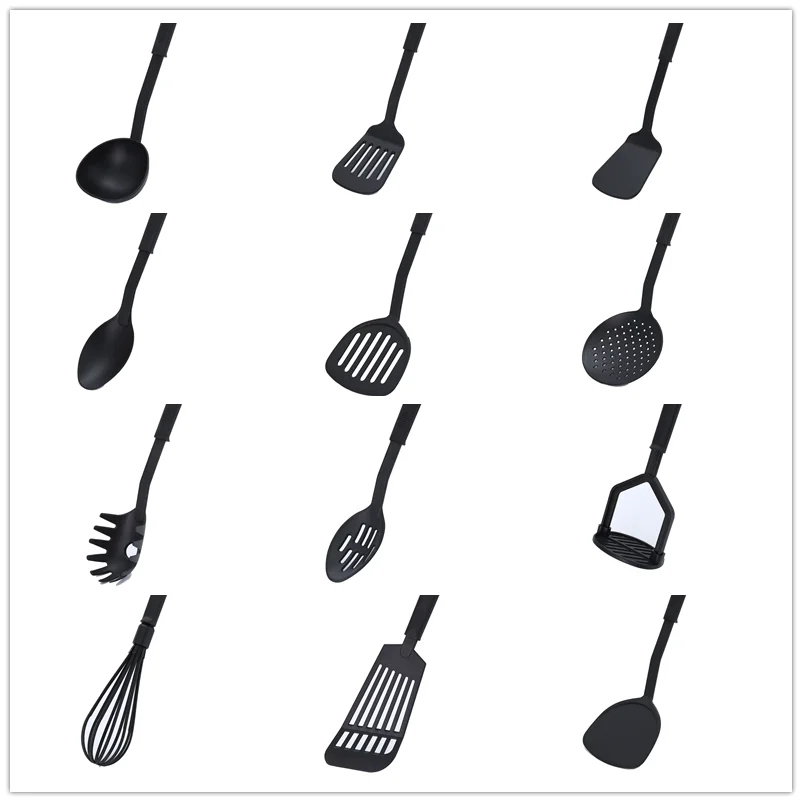 1 spoon colander silicone spatula kitchen tool cookware shovel tool
high temperature non-stick soup spoon special cooking shovel